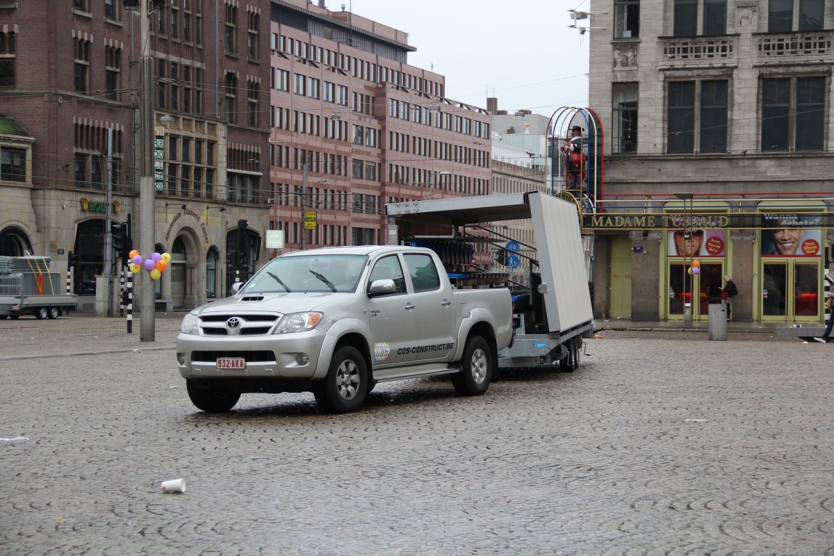 TO60 arriving at DAM Square Amsterdam